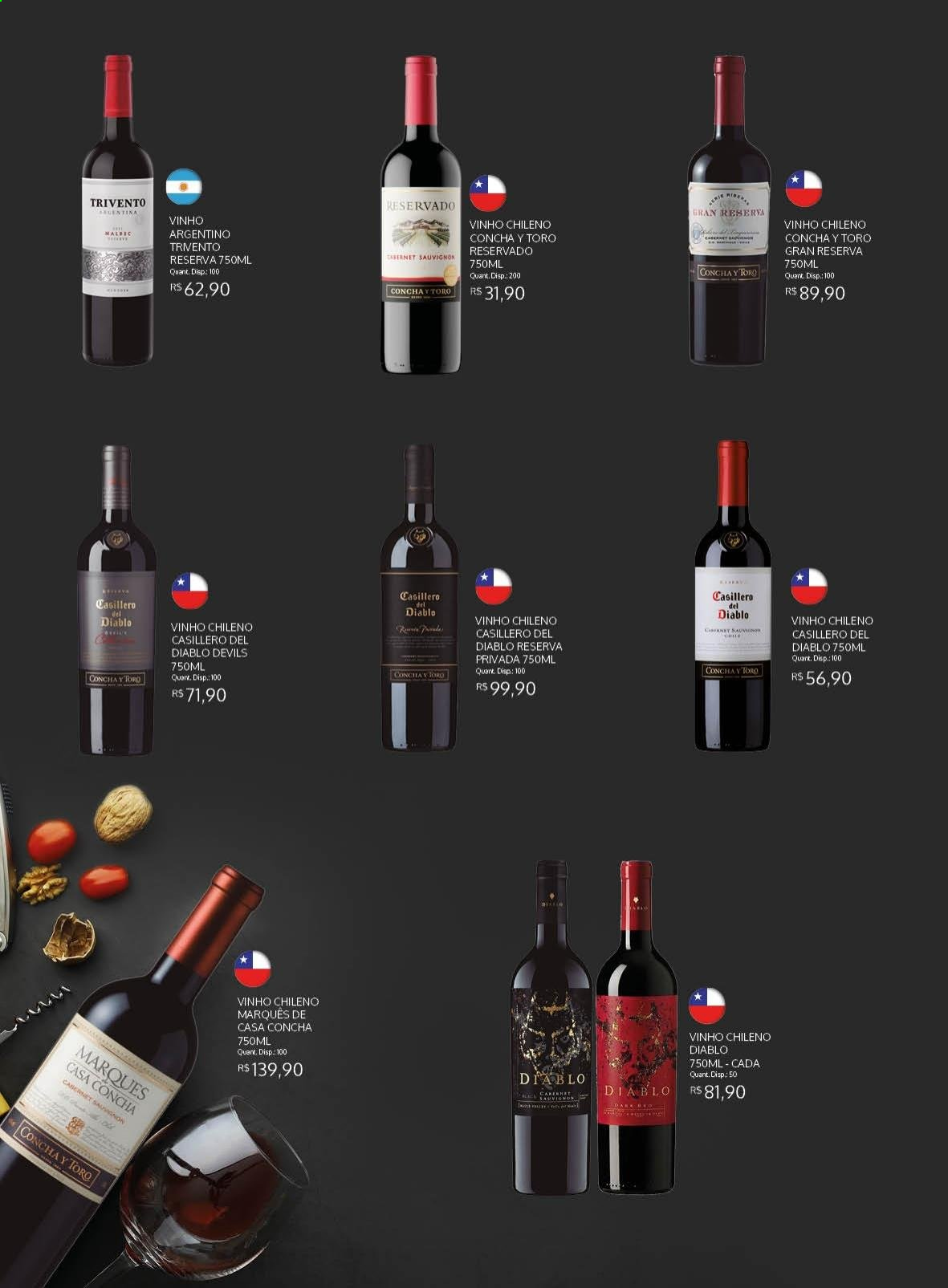 thumbnail - Folheto Bistek Supermercados - 30/06/2021 - 27/07/2021 - Produtos em promoção - vinho chileno. Página 2.