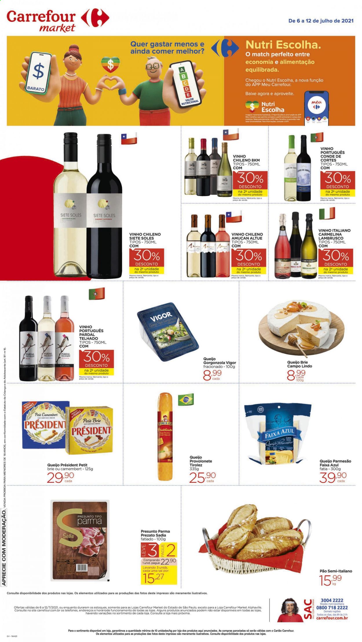 Folheto Carrefour Market - 06/07/2021 - 12/07/2021. Página 7