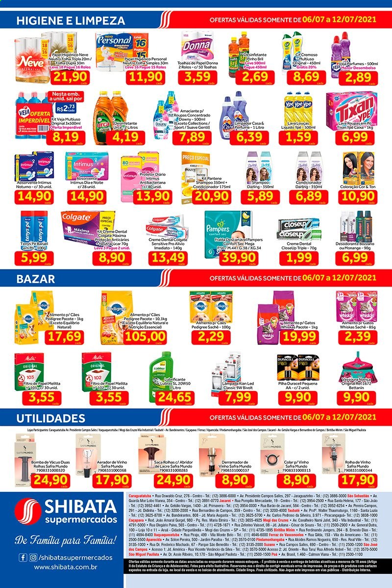 Folheto Shibata Supermercados - 06/07/2021 - 12/07/2021. Página 4