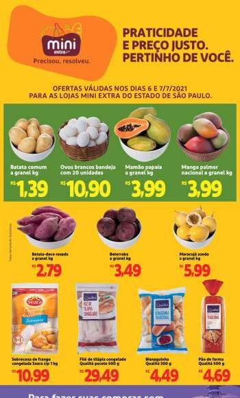 Folheto Mini Extra - 06.07.2021 - 07.07.2021.