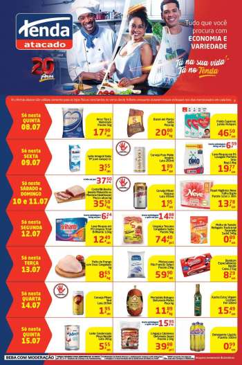 Folheto Tenda Atacado - 08.07.2021 - 15.07.2021.