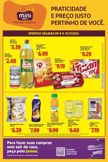 Folheto Mini Extra - 09.07.2021 - 15.07.2021.