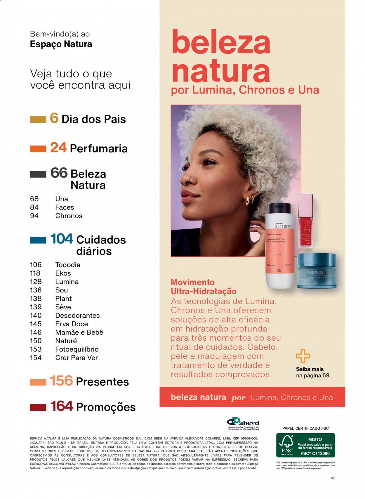 thumbnail - Folheto Natura - Produtos em promoção - maquiagem. Página 4.
