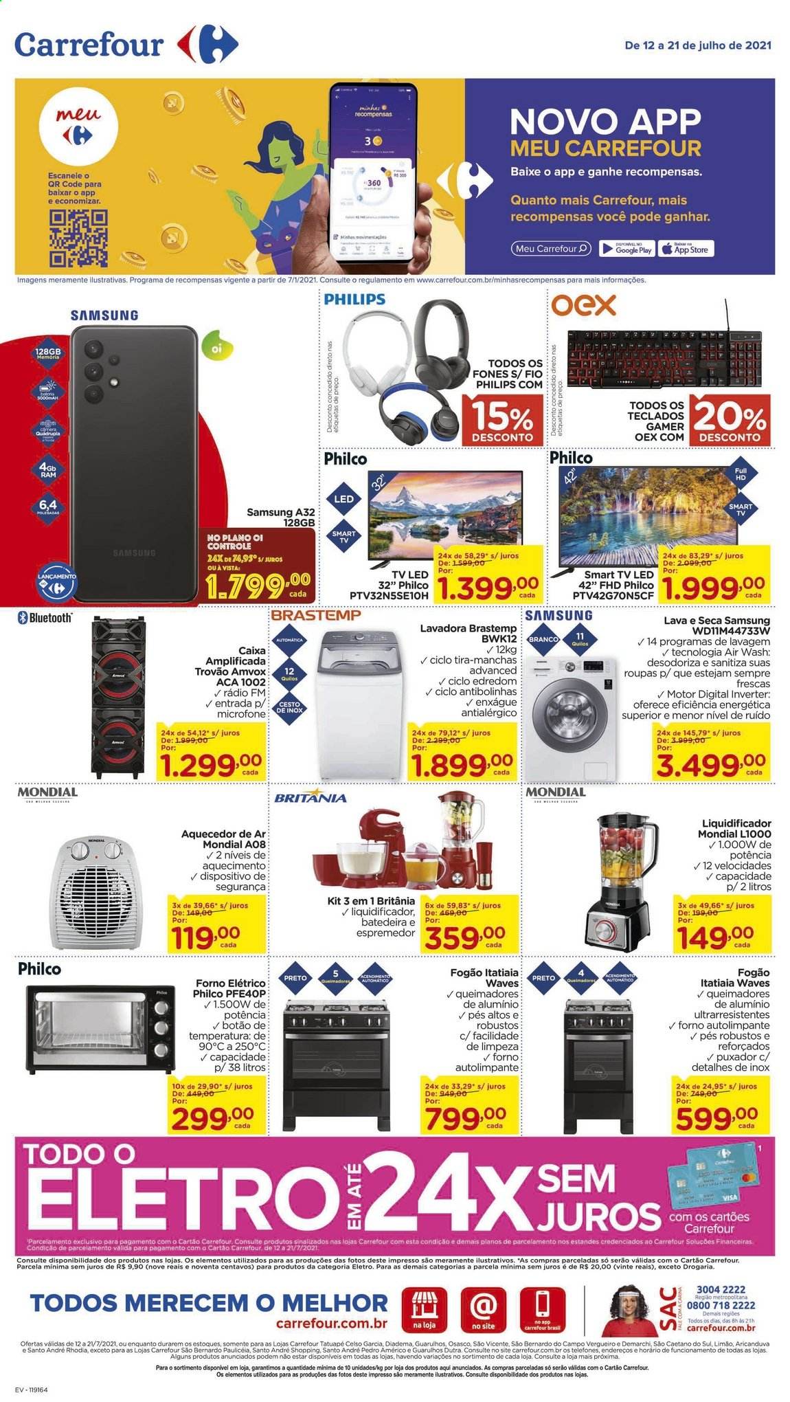 Folheto Carrefour Hiper - 12/07/2021 - 21/07/2021. Página 14