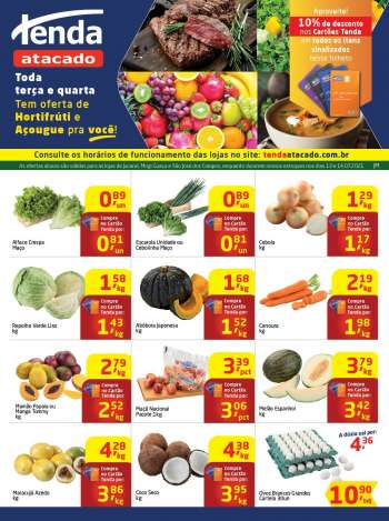 Folheto Tenda Atacado - 13.07.2021 - 14.07.2021.