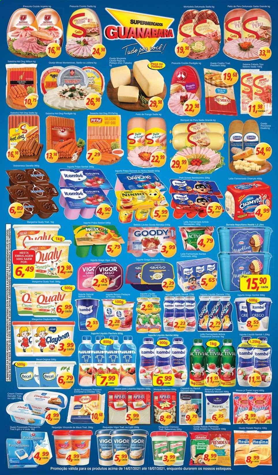 Folheto Supermercados Guanabara - 14/07/2021 - 18/07/2021. Página 4