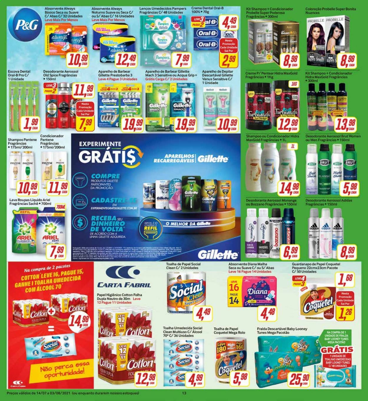 Folheto Rede Supermarket - 14/07/2021 - 03/08/2021. Página 13