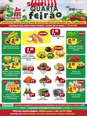 Folheto Rede Supermarket - 14.07.2021 - 14.07.2021.