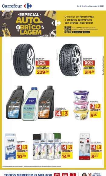 Folheto Carrefour Hiper - 15.07.2021 - 01.08.2021.