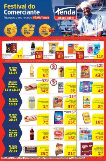 Folheto Tenda Atacado - 16.07.2021 - 22.07.2021.