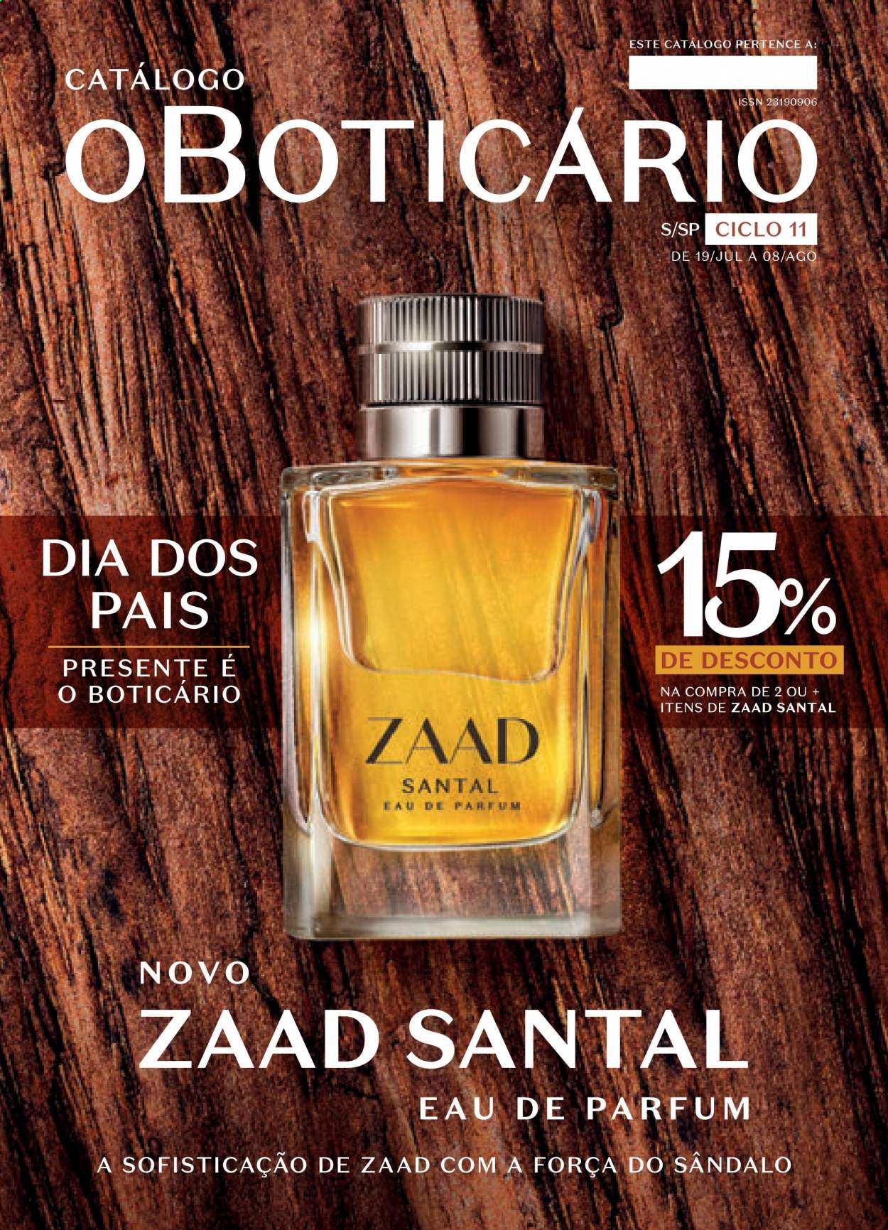 thumbnail - Folheto O Boticário - 19/07/2021 - 08/08/2021 - Produtos em promoção - eau de parfum. Página 1.