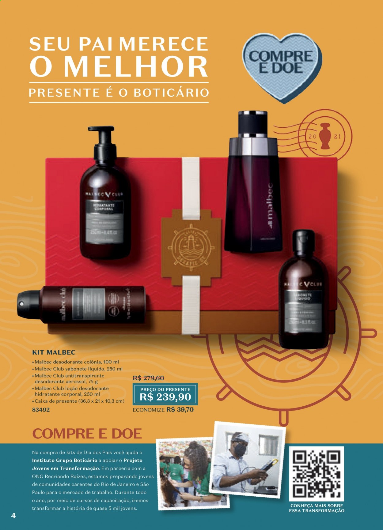 thumbnail - Folheto O Boticário - 19/07/2021 - 08/08/2021 - Produtos em promoção - sabonete, sabonete liquido, loção, desodorante, antitranspirante. Página 4.
