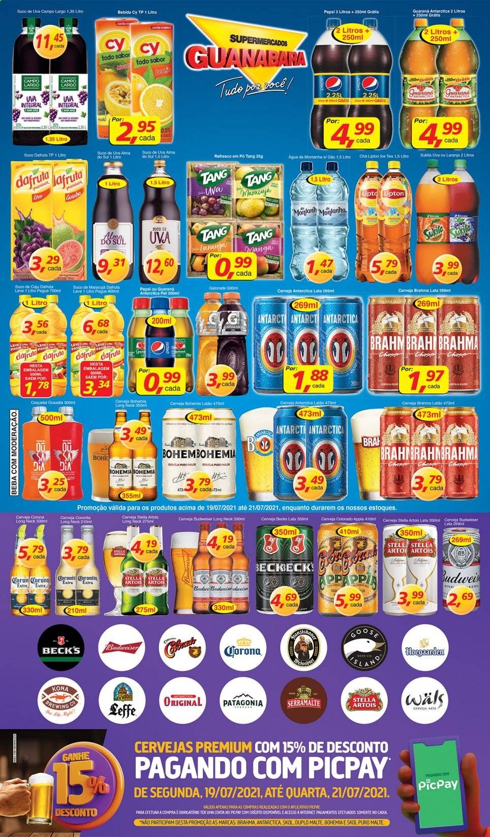 Folheto Supermercados Guanabara - 19/07/2021 - 21/07/2021. Página 5