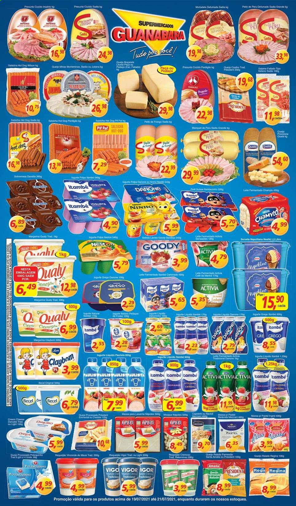 Folheto Supermercados Guanabara - 19/07/2021 - 21/07/2021. Página 6