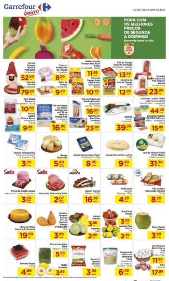 Folheto Carrefour Bairro - 20.07.2021 - 29.07.2021.