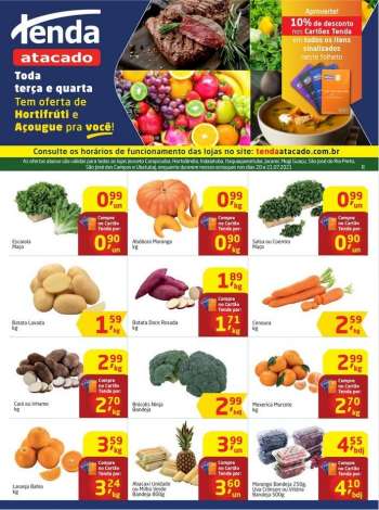 Folheto Tenda Atacado - 20.07.2021 - 21.07.2021.