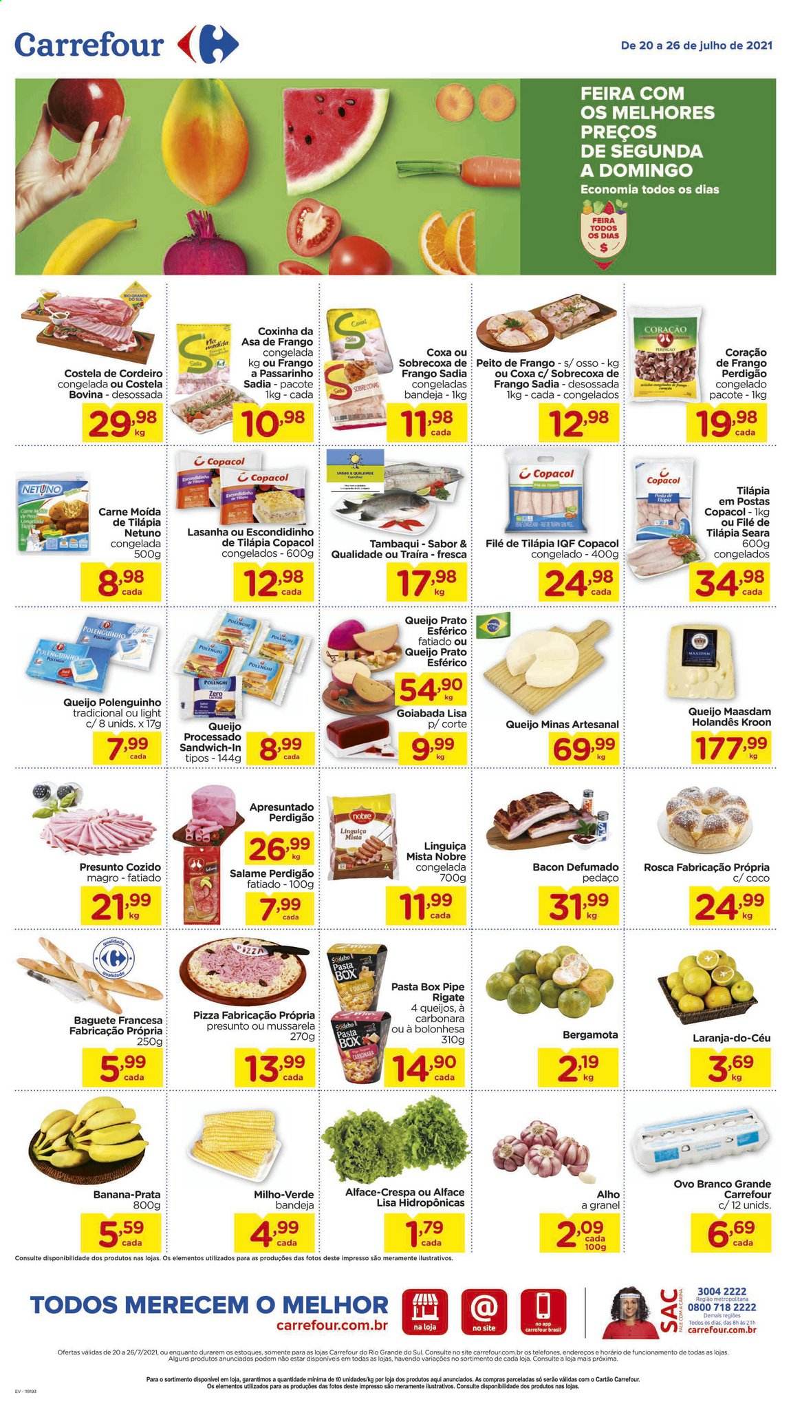 Folheto Carrefour Hiper - 20/07/2021 - 26/07/2021. Página 1
