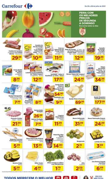 Folheto Carrefour Hiper - 20.07.2021 - 26.07.2021.