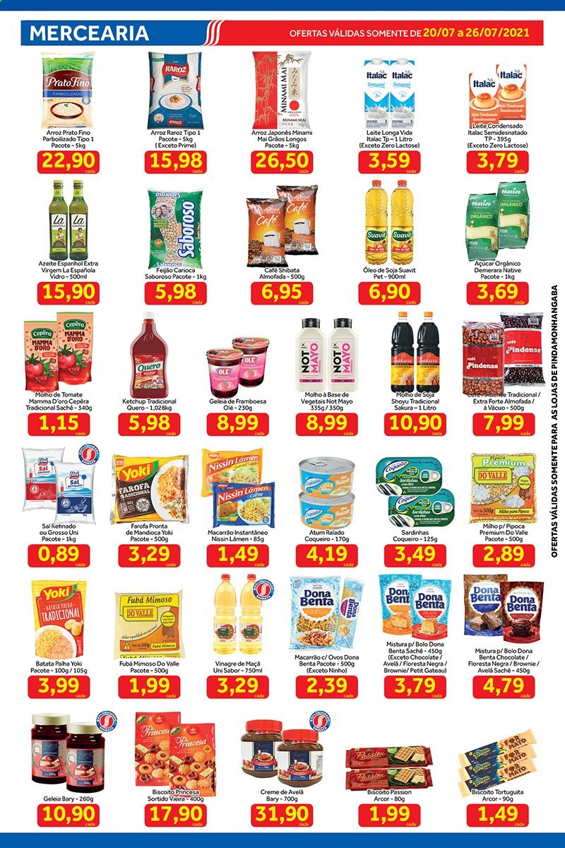 Folheto Shibata Supermercados - 20/07/2021 - 26/07/2021. Página 2