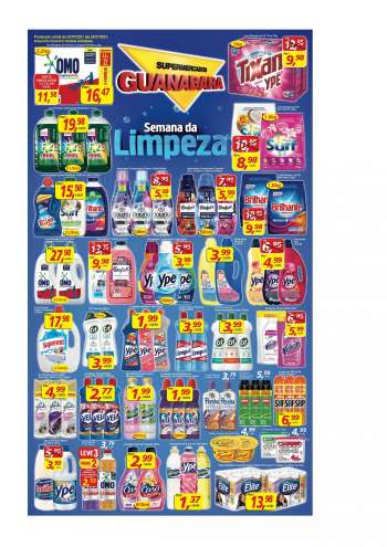 Folheto Supermercados Guanabara - 22.07.2021 - 24.07.2021.