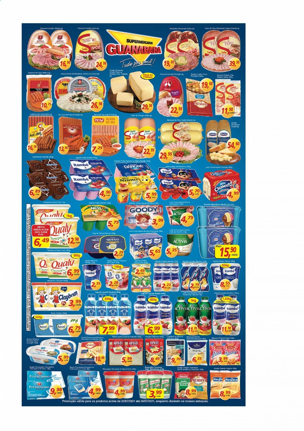 Folheto Supermercados Guanabara - 22/07/2021 - 24/07/2021. Página 8