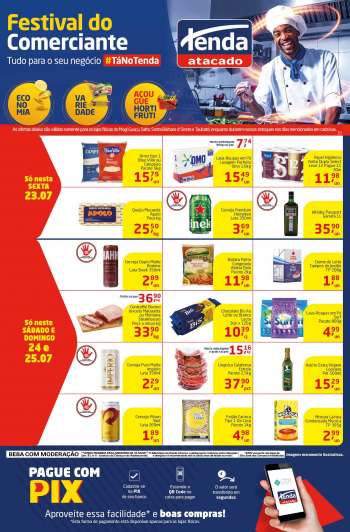 Folheto Tenda Atacado - 23.07.2021 - 25.07.2021.