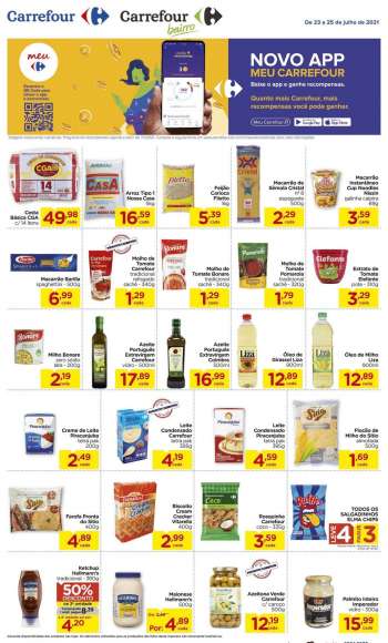 Folheto Carrefour - 23.07.2021 - 25.07.2021.