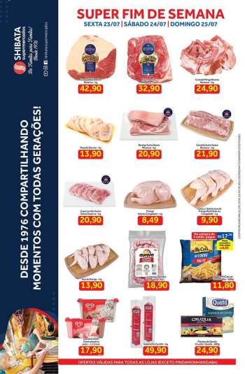 Folheto Shibata Supermercados - 23.07.2021 - 25.07.2021.
