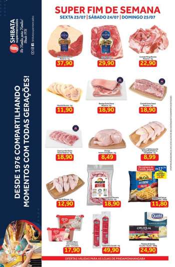 Folheto Shibata Supermercados - 23.07.2021 - 25.07.2021.