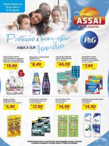 Folheto Assaí Atacadista - 26.07.2021 - 01.08.2021.
