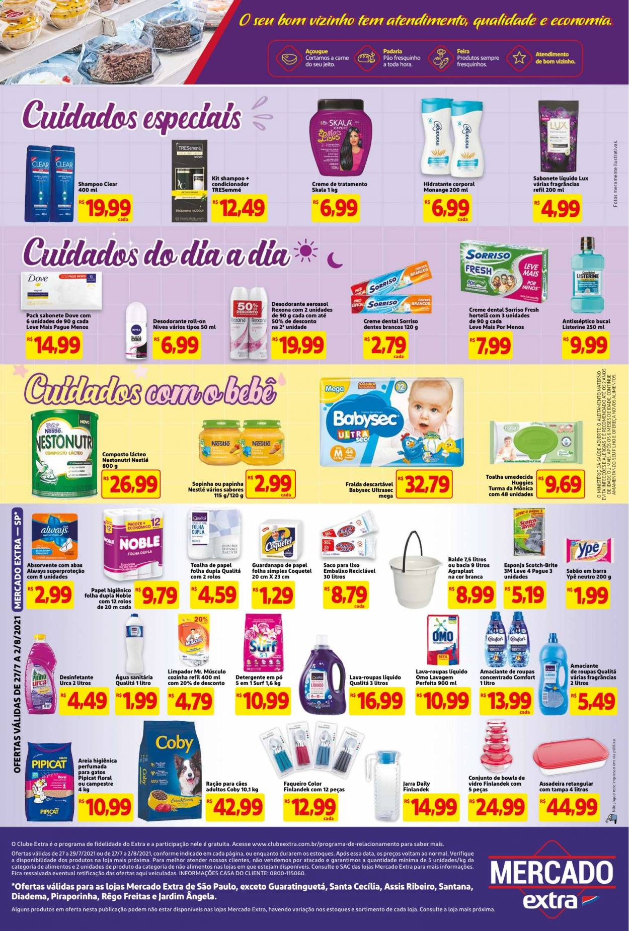 Folheto Mercado Extra - 27/07/2021 - 02/08/2021. Página 4