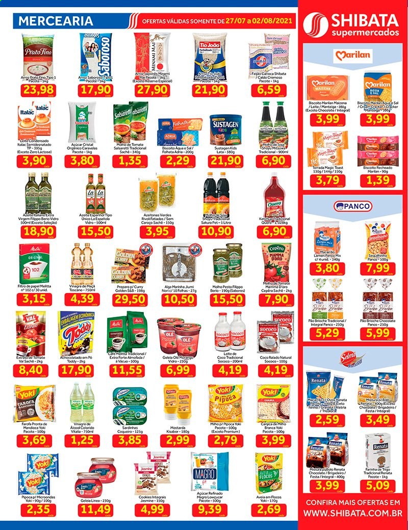 Folheto Shibata Supermercados - 27/07/2021 - 02/08/2021. Página 2
