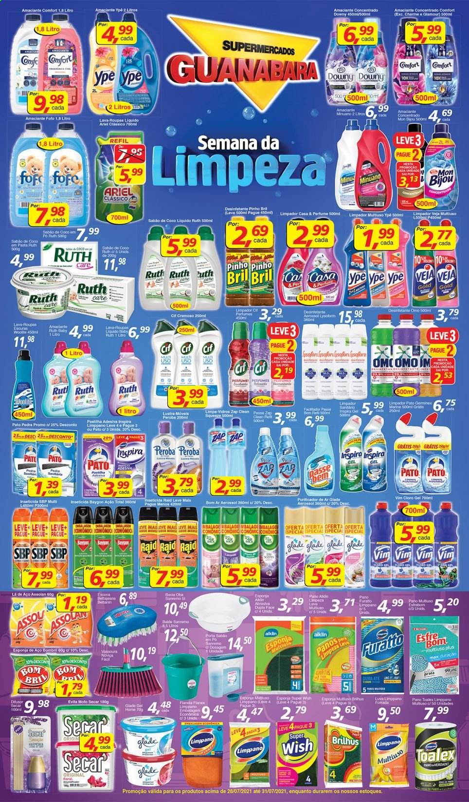 Folheto Supermercados Guanabara - 28/07/2021 - 31/07/2021. Página 4