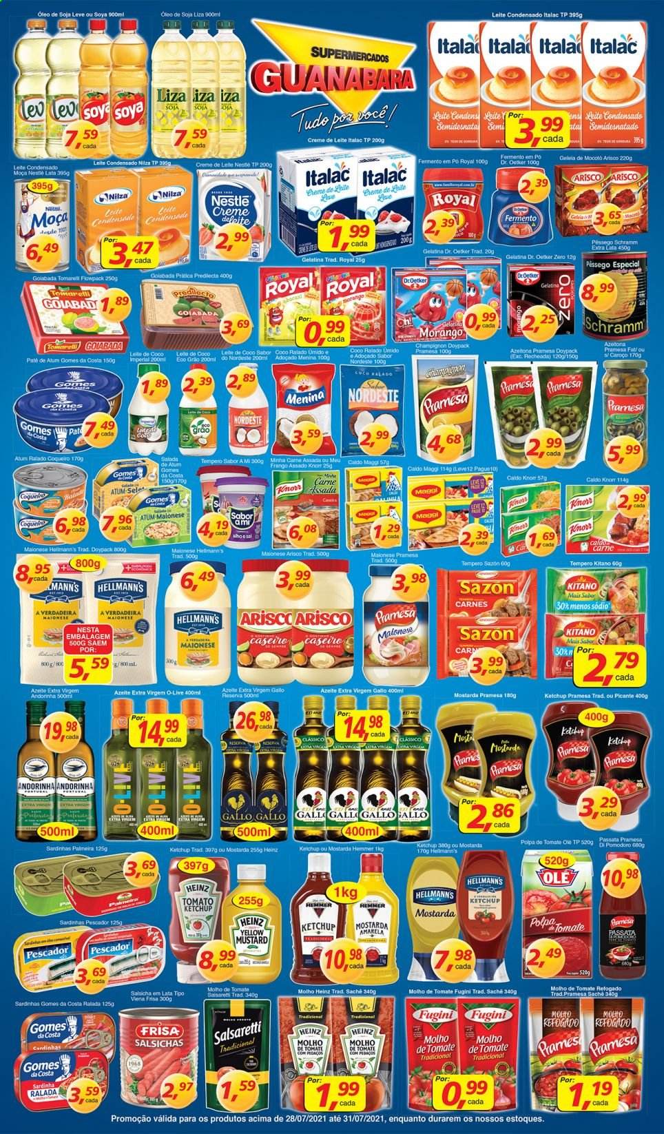 Folheto Supermercados Guanabara - 28/07/2021 - 31/07/2021. Página 9