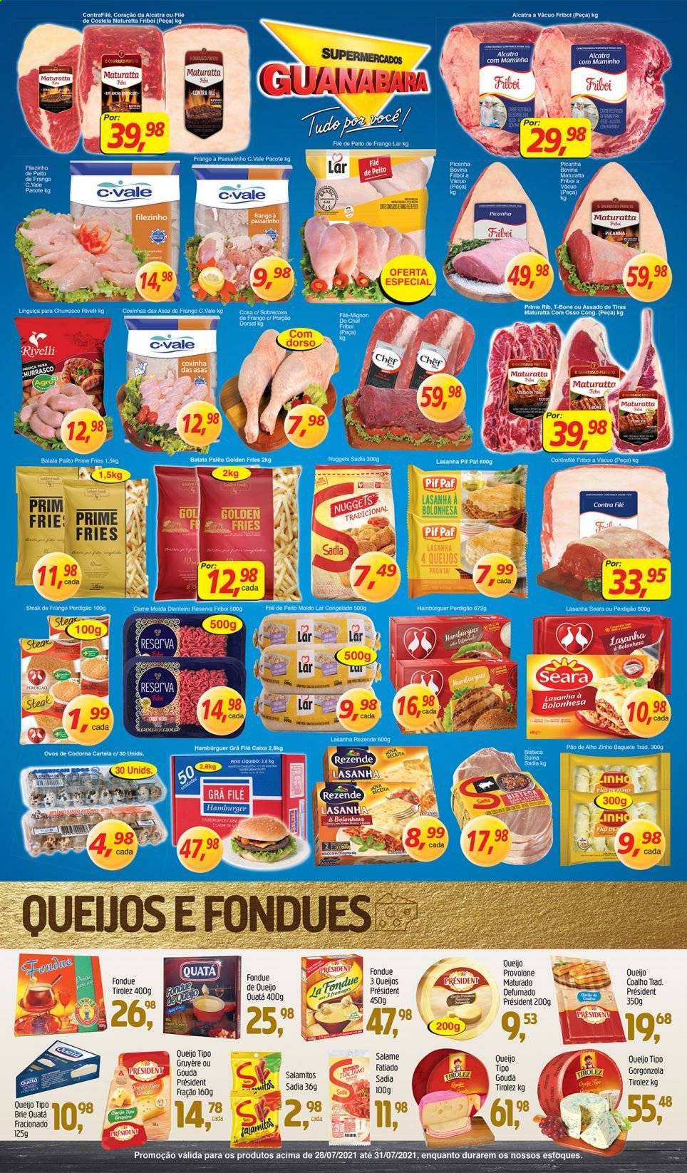 Folheto Supermercados Guanabara - 28/07/2021 - 31/07/2021. Página 10