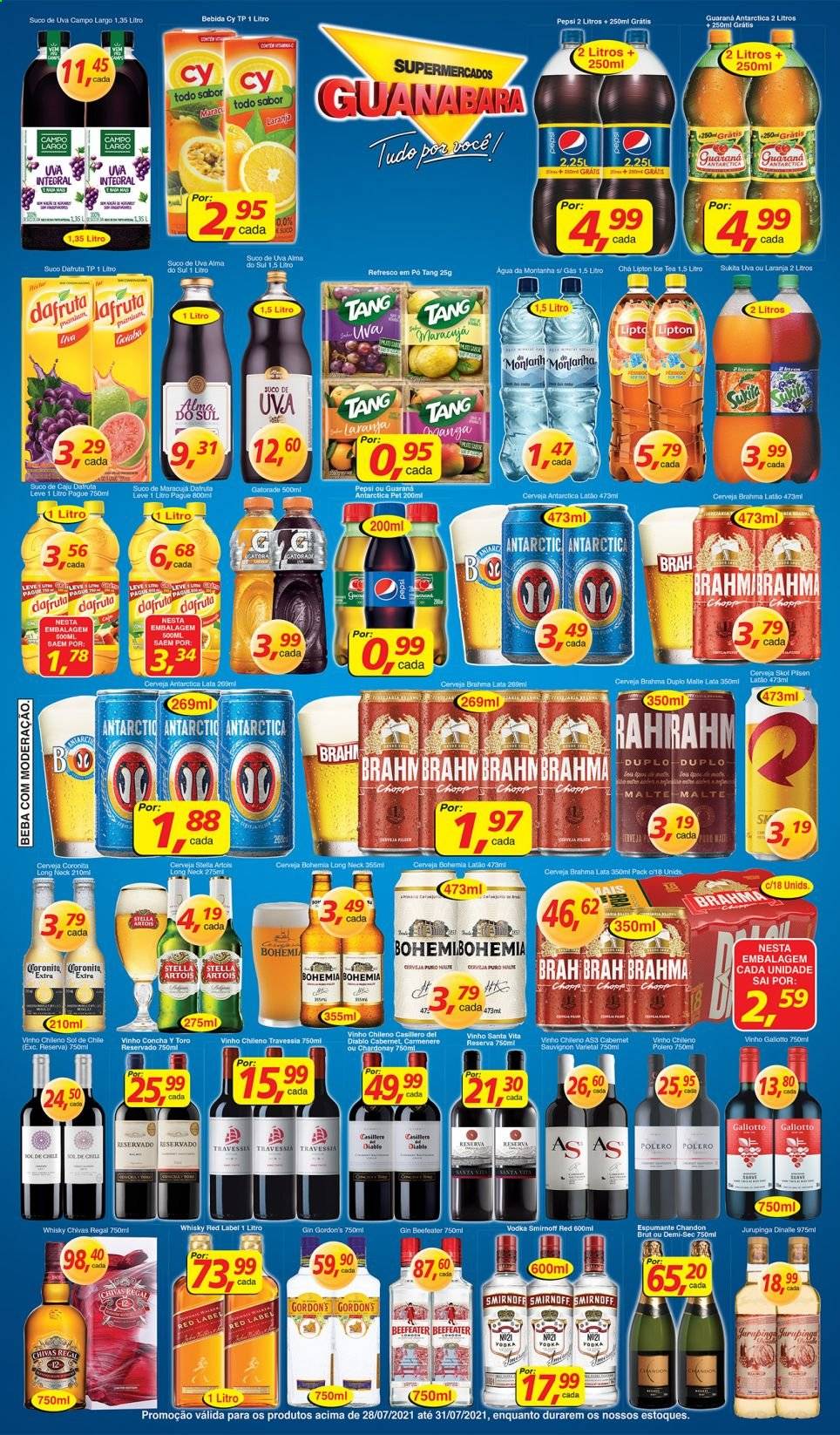 Folheto Supermercados Guanabara - 28/07/2021 - 31/07/2021. Página 11