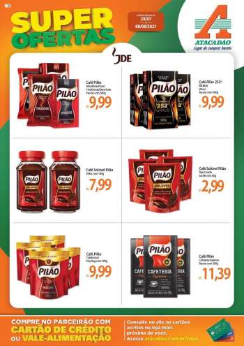 Folheto Atacadão - 28.07.2021 - 08.08.2021.