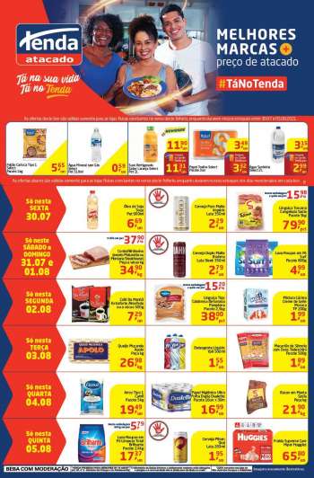 Folheto Tenda Atacado - 30.07.2021 - 05.08.2021.