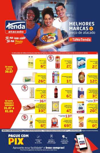 Folheto Tenda Atacado - 30.07.2021 - 01.08.2021.