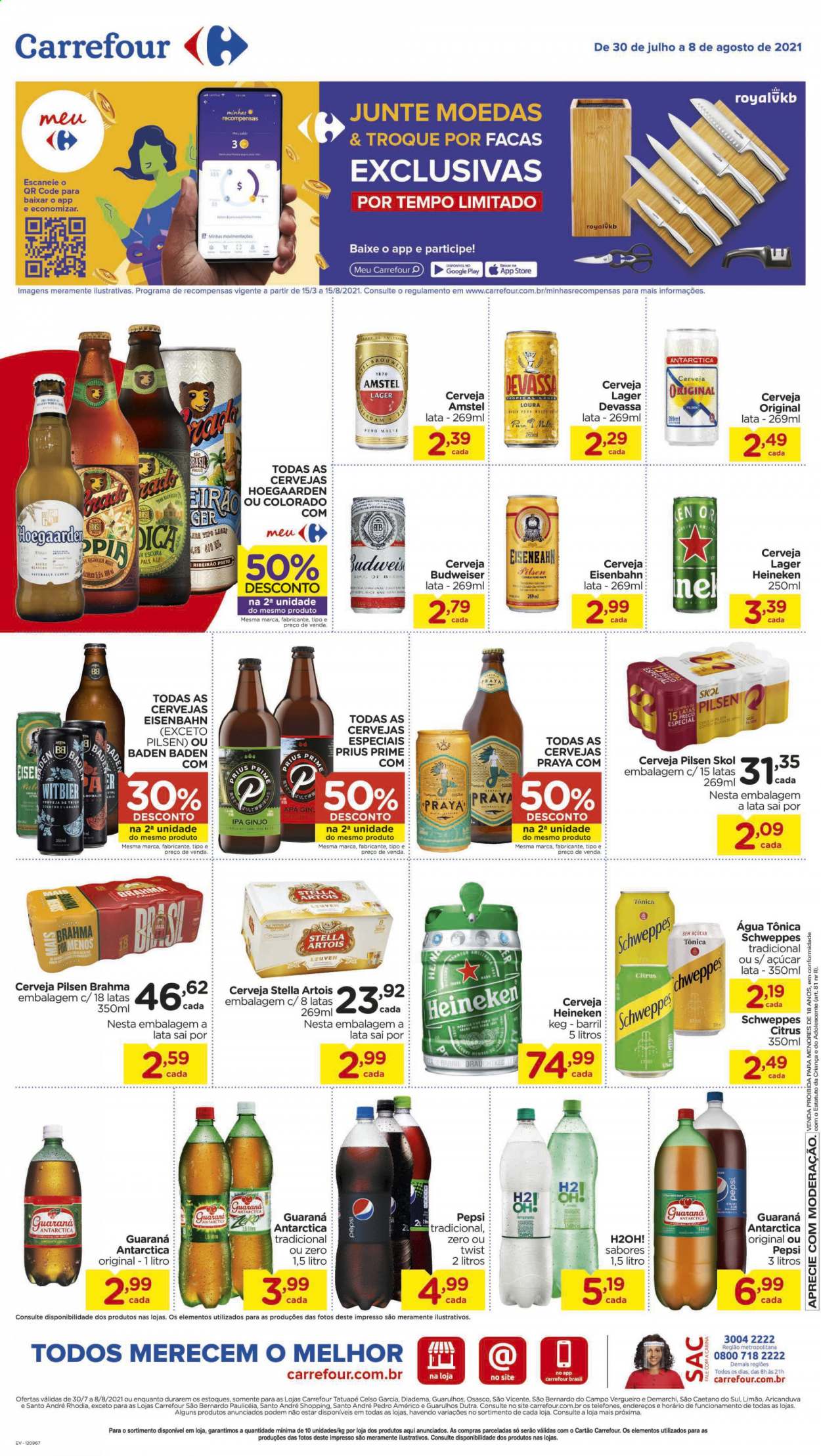 Folheto Carrefour Hiper - 30/07/2021 - 08/08/2021. Página 8