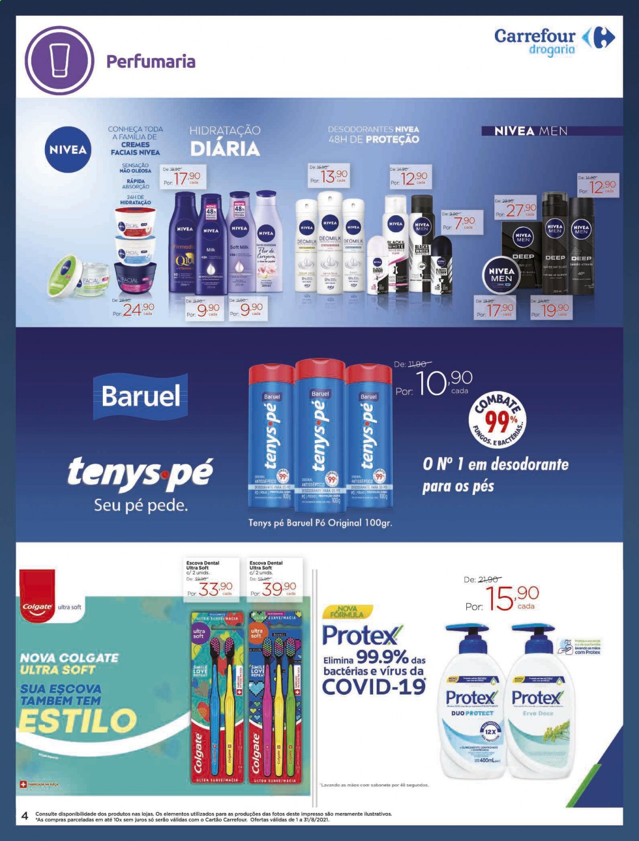 Folheto Carrefour Drogaria - 01/08/2021 - 31/08/2021. Página 4