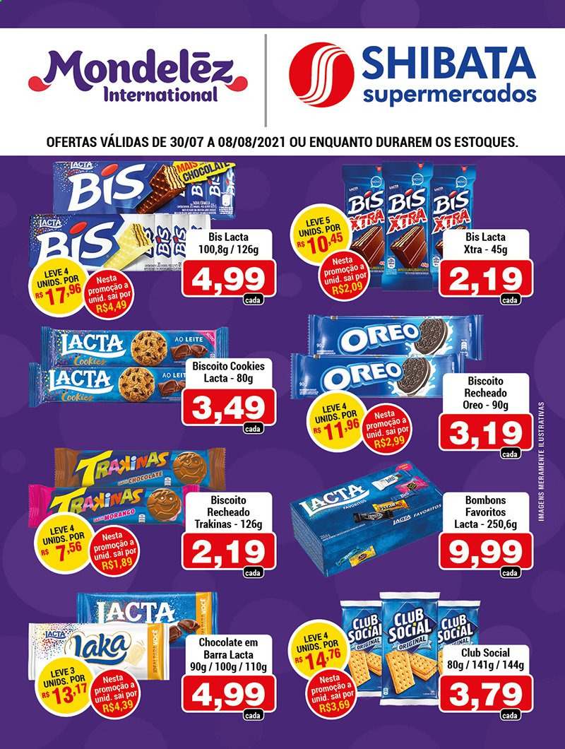Folheto Shibata Supermercados - 30/07/2021 - 08/08/2021. Página 1