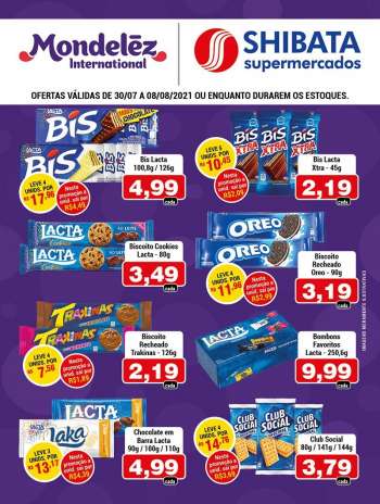 Folheto Shibata Supermercados - 30.07.2021 - 08.08.2021.