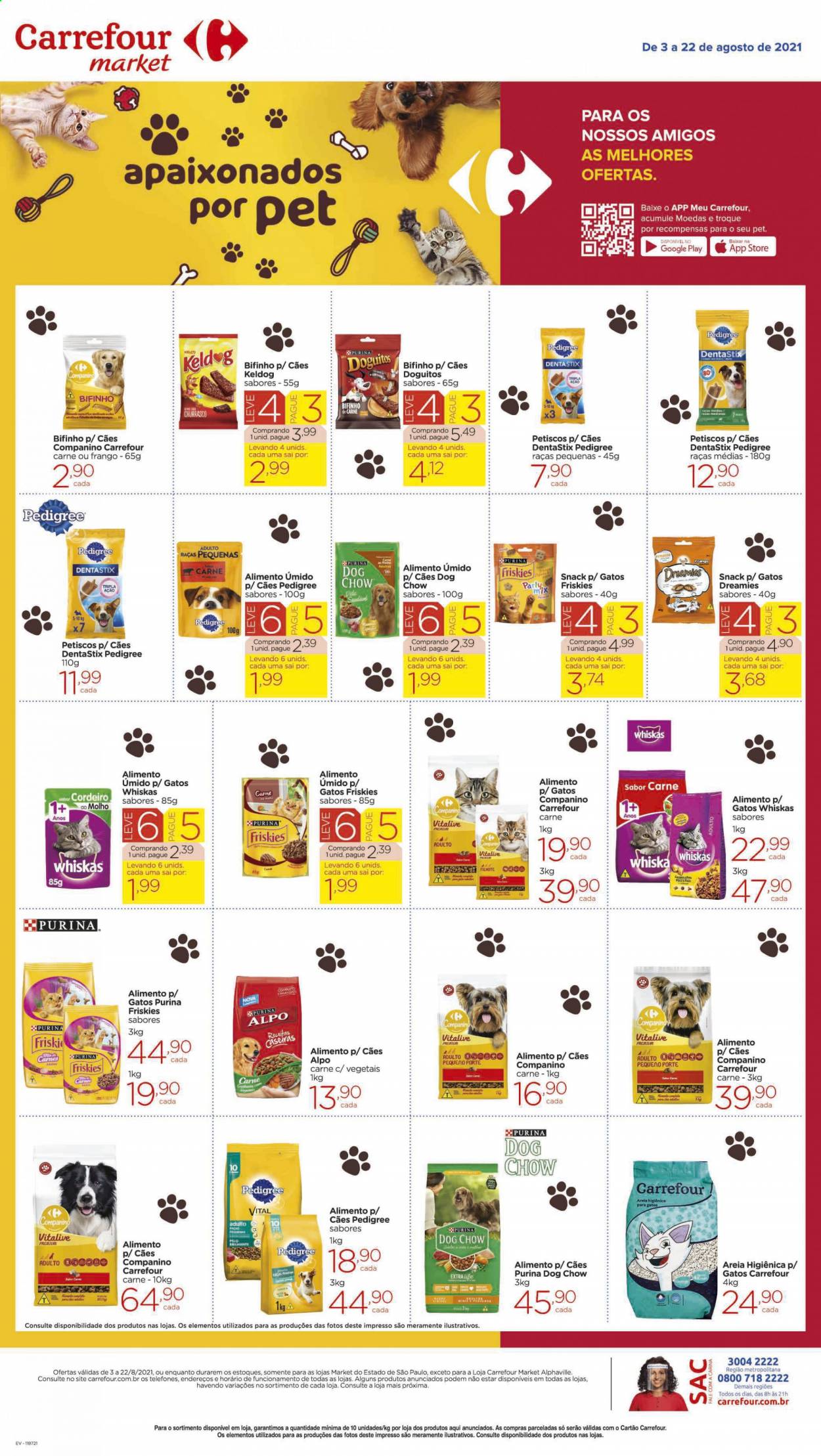 Folheto Carrefour Market - 03/08/2021 - 22/08/2021. Página 1