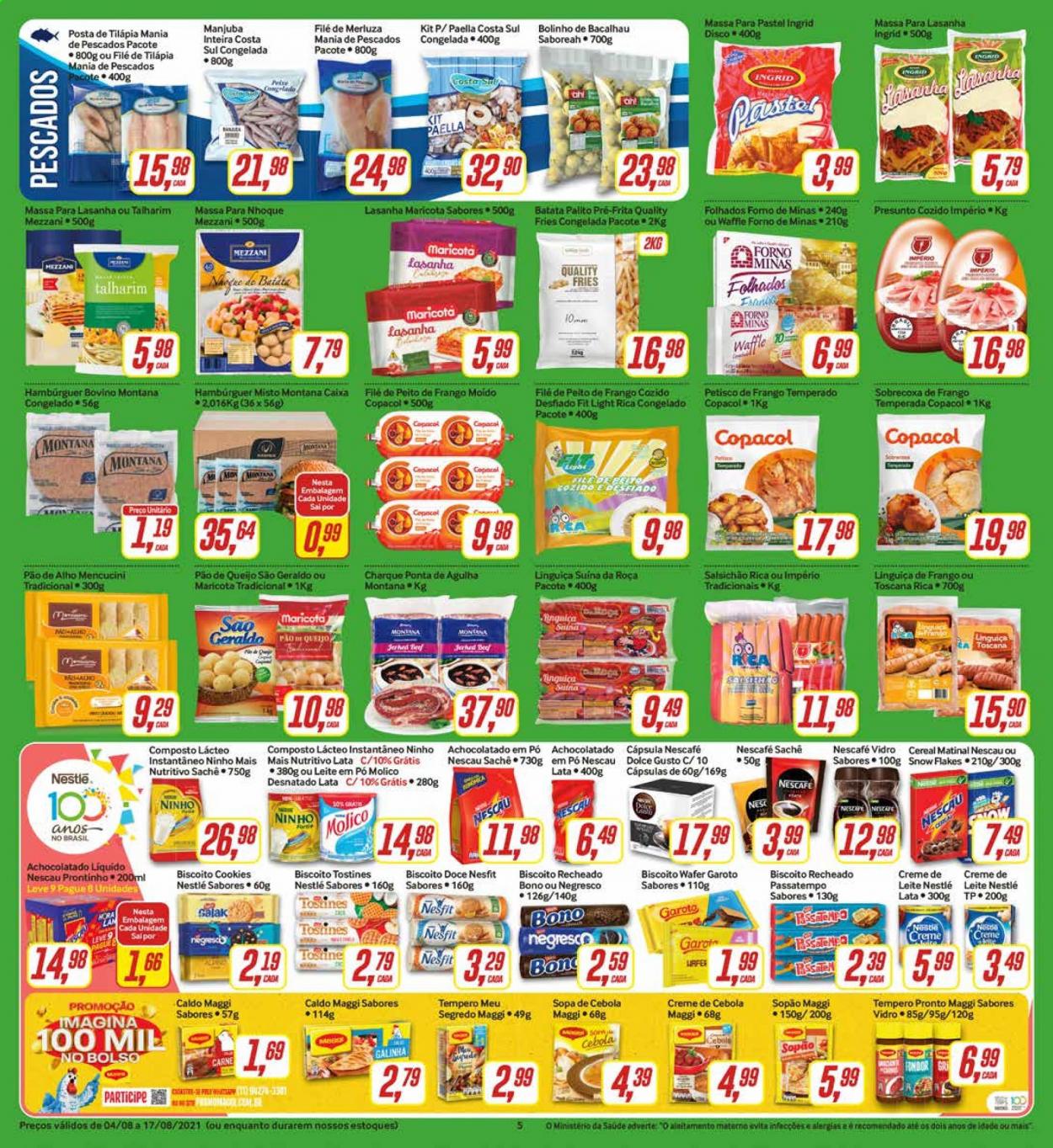 Folheto Rede Supermarket - 04/08/2021 - 17/08/2021. Página 5