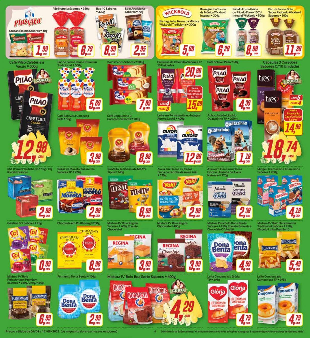 Folheto Rede Supermarket - 04/08/2021 - 17/08/2021. Página 6