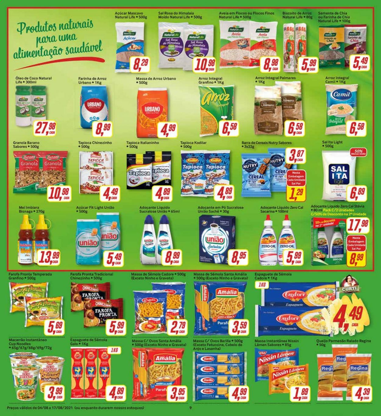 Folheto Rede Supermarket - 04/08/2021 - 17/08/2021. Página 9