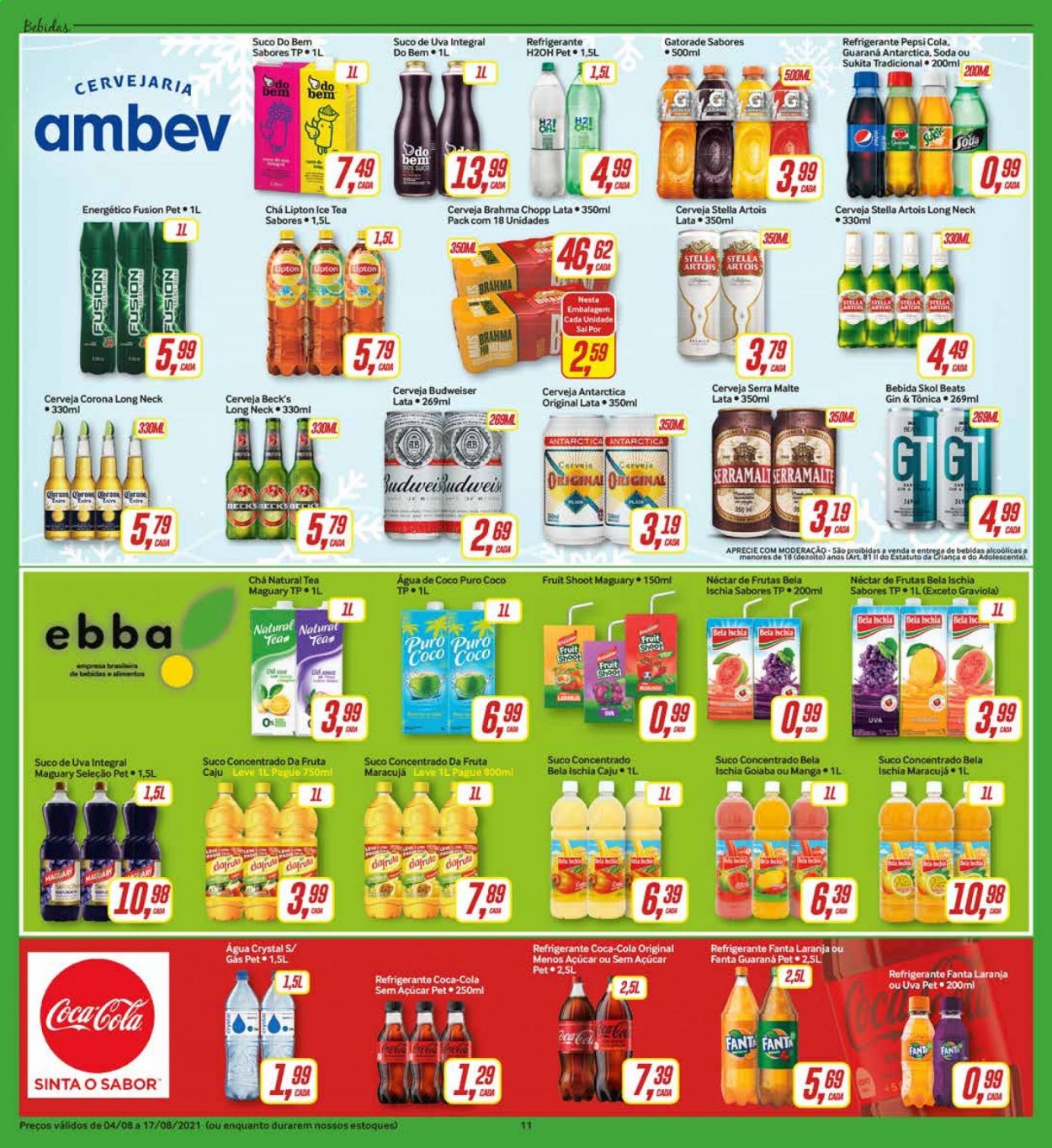 Folheto Rede Supermarket - 04/08/2021 - 17/08/2021. Página 11