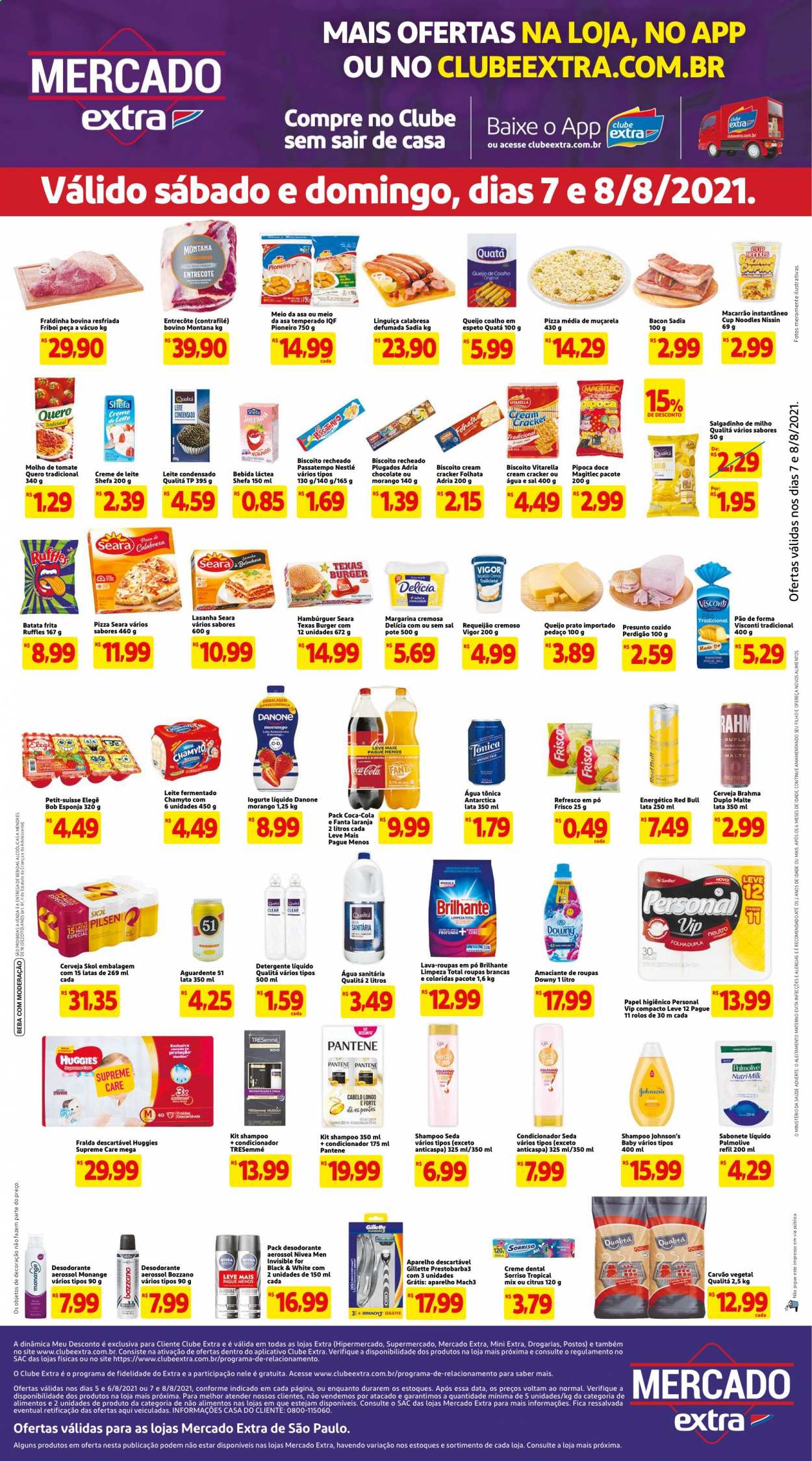 Folheto Mercado Extra - 05/08/2021 - 08/08/2021. Página 2