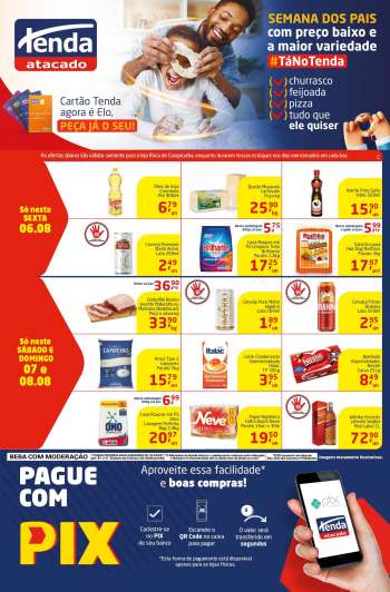 Folheto Tenda Atacado - 06.08.2021 - 08.08.2021.